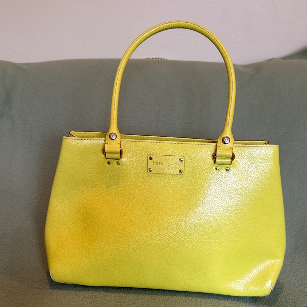 Kate Spade Lemon Yellow Tote - Picture 10 of 10